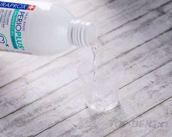 Curaprox Perio Plus+ Balance ústní voda (0,05% CHX), 200ml