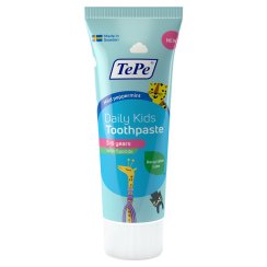 TePe Daily Kids zubná pasta pre deti od 3 do 6 rokov (mäta), 75 ml