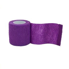 Samofixačná bandáž - 5 cm x 4,5 m (fialová), 1 ks