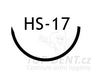 Chirurgické jehly HS-17 sterilní, 48 ks