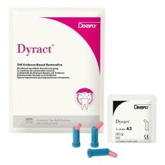 Dentsply Dyract kompomérní výplňový materiál A3 (compules), 20x0,25g