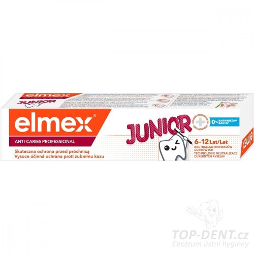 Elmex Junior Professional zubní pasta, 75ml