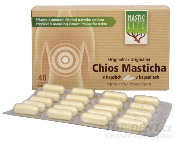 Masticlife Chios Masticha kapsle, 40ks