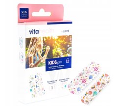 Sada dětských náplastí VitaHealth KIDS motiv pro dívky (16 ks)