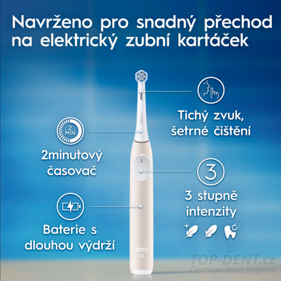 Oral-B iO Series 2 elektrický zubní kartáček Calm Pink + pouzdro