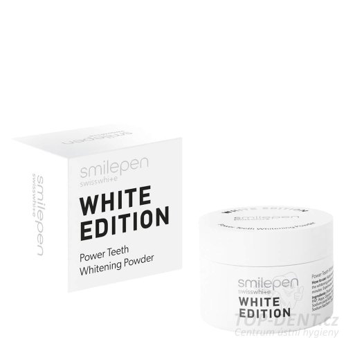 Smilepen White Edition bělicí práškový pudr na zuby, 20g