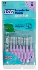 TePe EXTRA SOFT 6 medzizubné kefky 1,1 mm, 8 ks