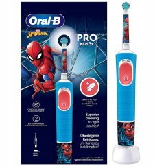 Oral-B Vitality Kids PRO elektrický zubní kartáček SPIDERMAN