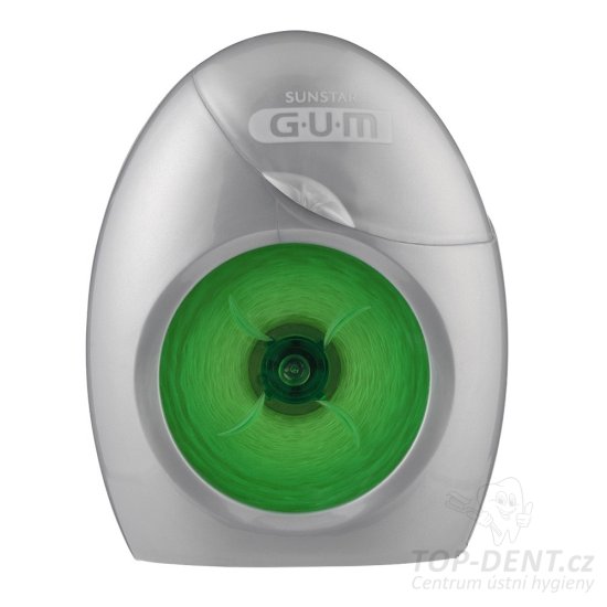GUM Butlerweave voskovaná dentální nit (máta), 55m