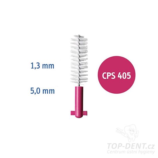 Curaprox CPS 405 PERIO Refill mezizubní kartáčky (červené), 4ks (blistr)