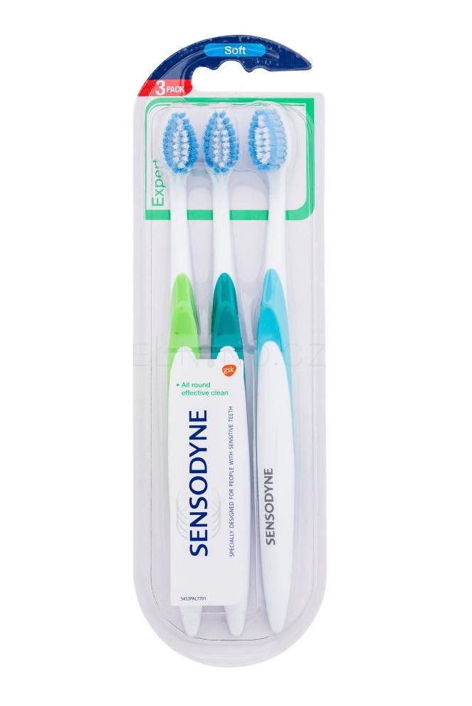 Sensodyne Expert Soft zubní kartáčky, 3ks