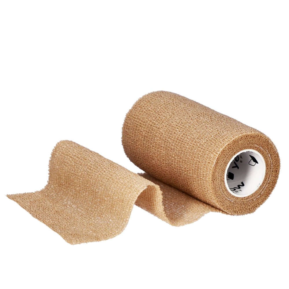 Kohezivní obinadlo yellowBAND 10cm x 4,5m (tělová)