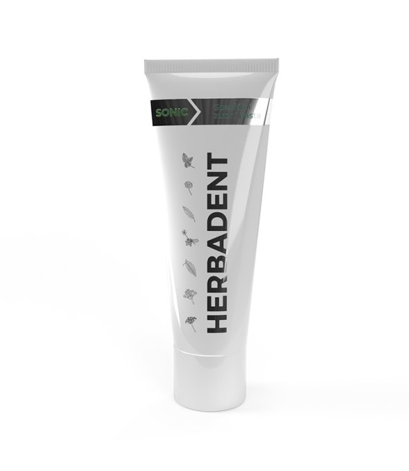 Herbadent SONIC speciální bylinná zubní pasta (bez krabičky), 75g
