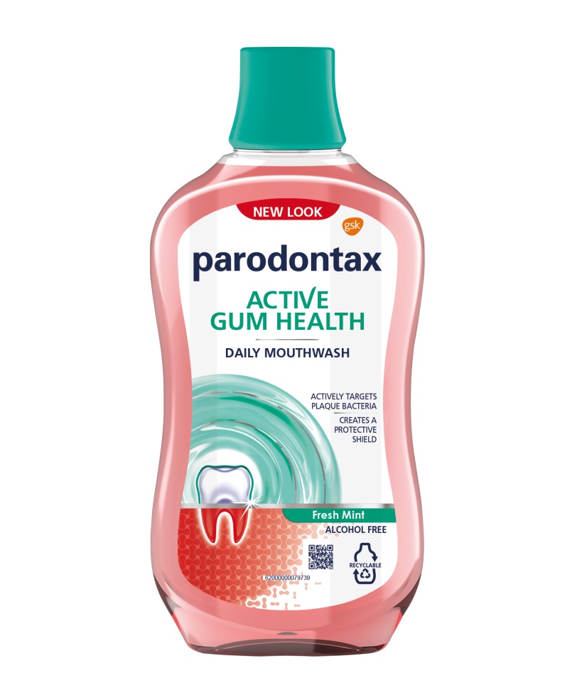 Parodontax Active Gum Health Fresh Mint ústní voda, 500ml