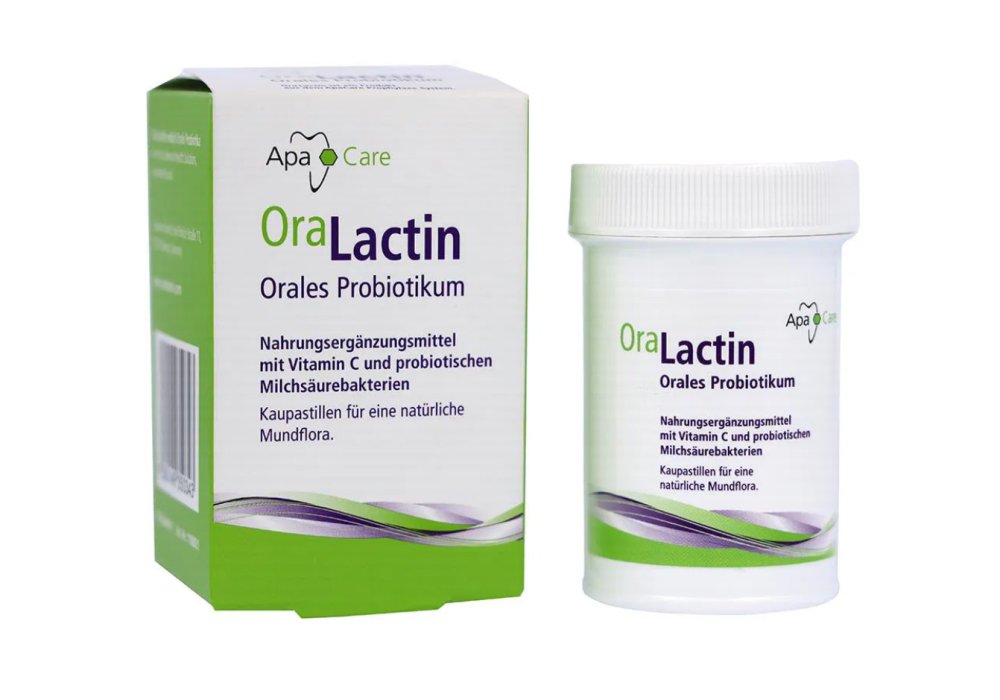 ApaCare OraLactin® žvýkací pastilky s probiotiky, 30ks