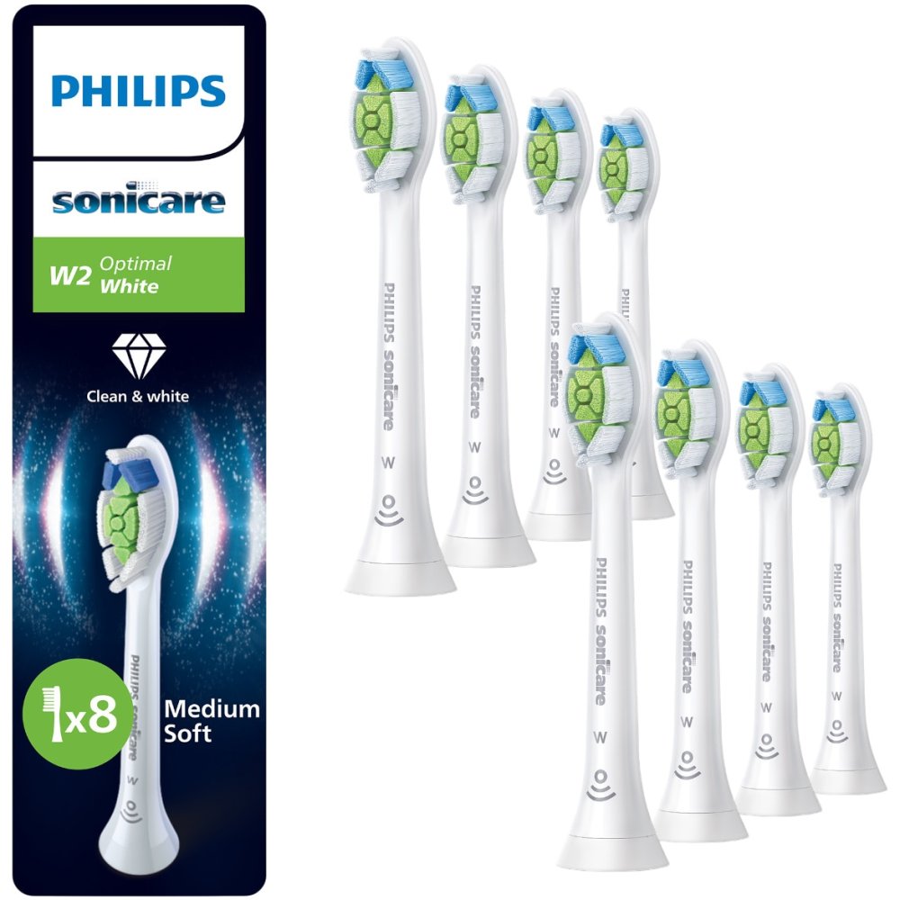 Philips Sonicare Optimal White HX6068/87 náhradní hlavice 8 ks koupíte na Top-dent.cz