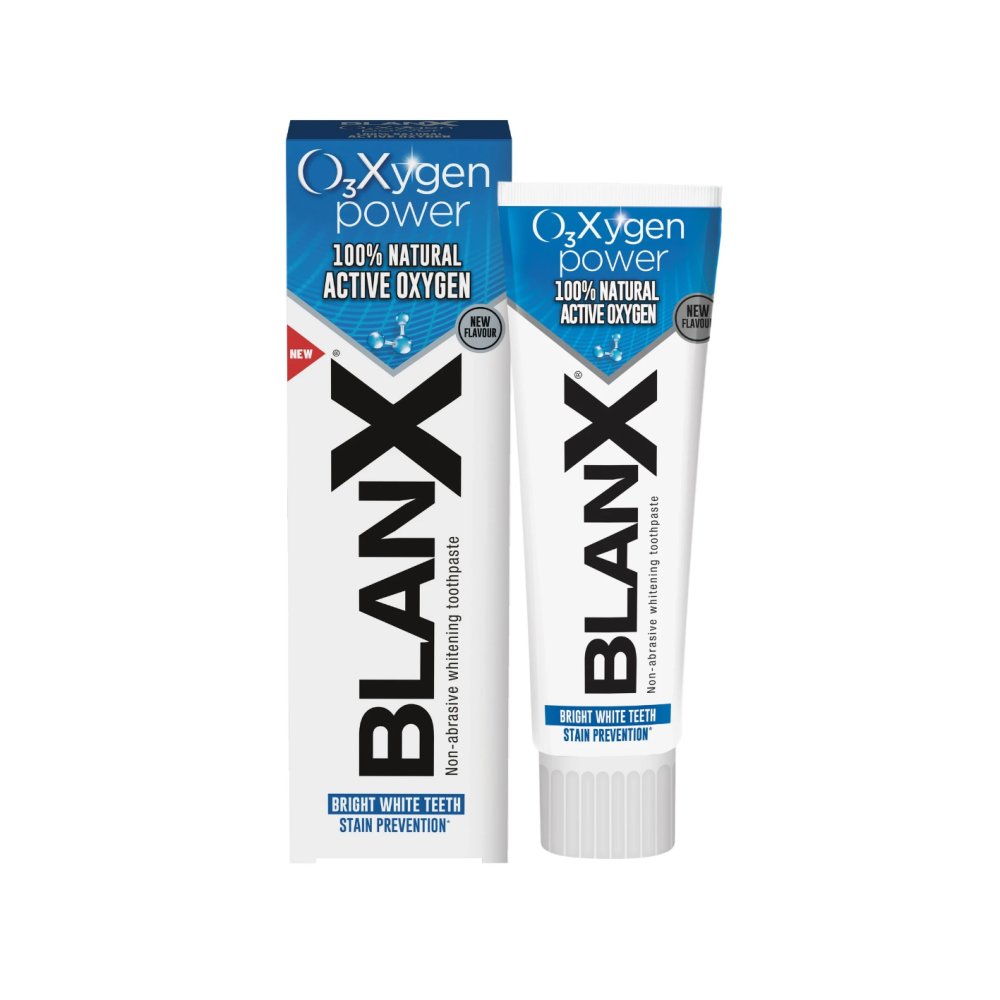 BlanX O3 Xygen Power bělící zubní pasta s aktivním kyslíkem, 75ml