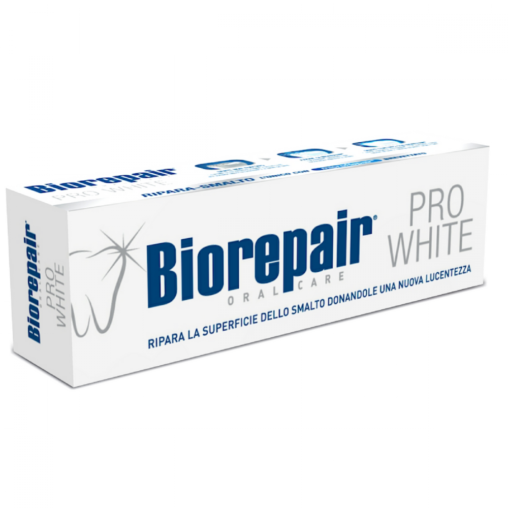 BioRepair PRO White bělící pasta pro citlivé zuby, 75 ml