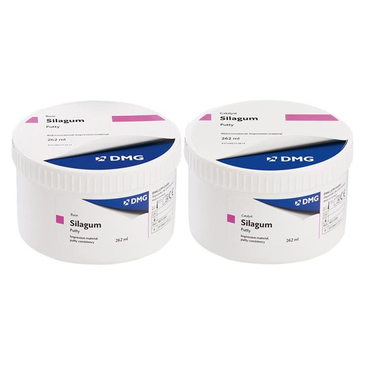DMG Silagum Putty Soft otiskovací A-silikon, 2x262ml