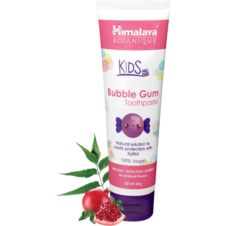 Himalaya Botanique Kids Bubble Gum dětská zubní pasta , 80g