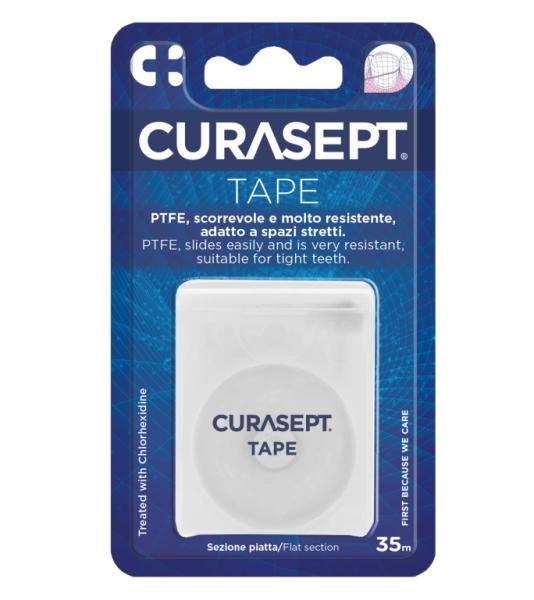 CURASEPT TAPE dentální páska z teflonu, 35m