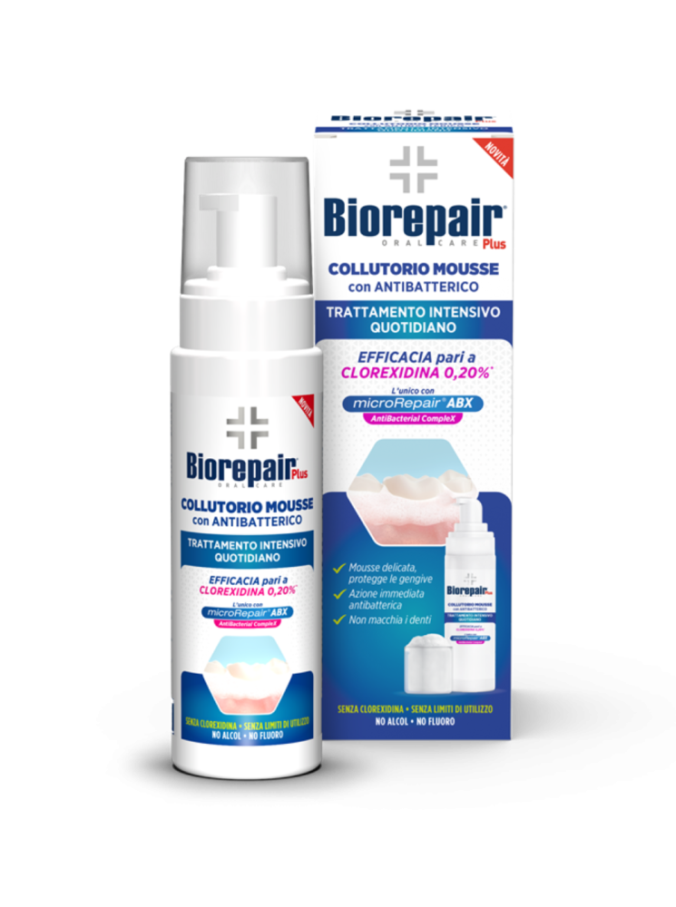 Biorepair Plus intenzivní pěnová ústní voda 200ml