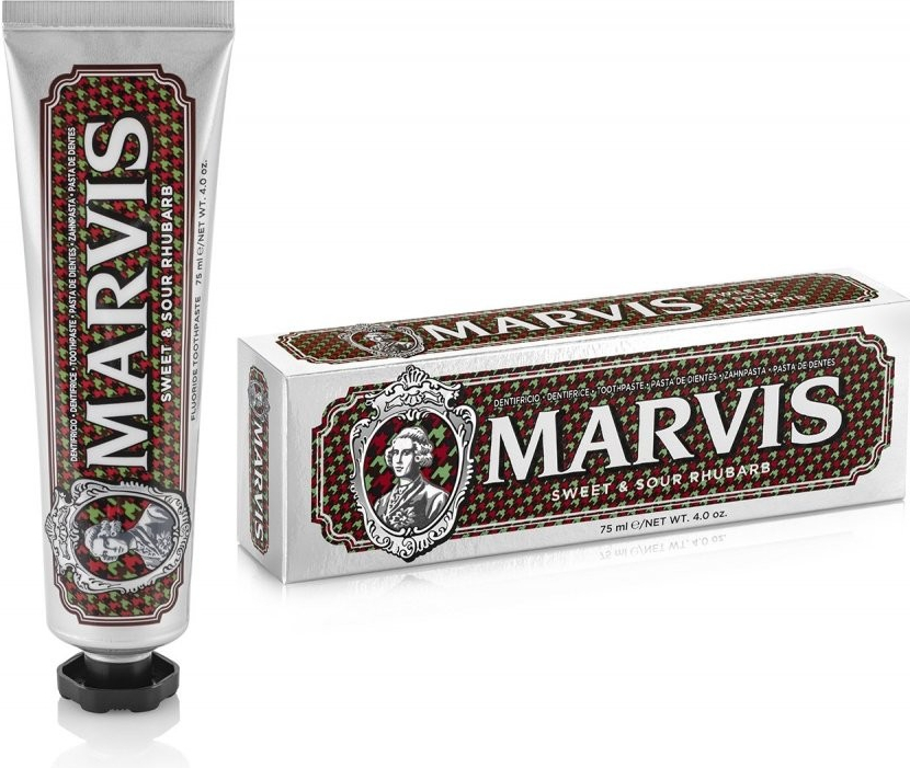 MARVIS Sweet & Sour Rhubarb zubní pasta, 75 ml