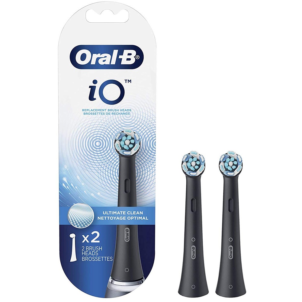 Oral-B iO Ultimate Clean Black náhradní hlavice, 2ks