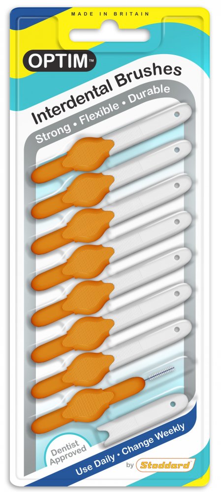 Stoddard Soft mezizubní kartáčky 0,80 mm (oranžové), 8 ks