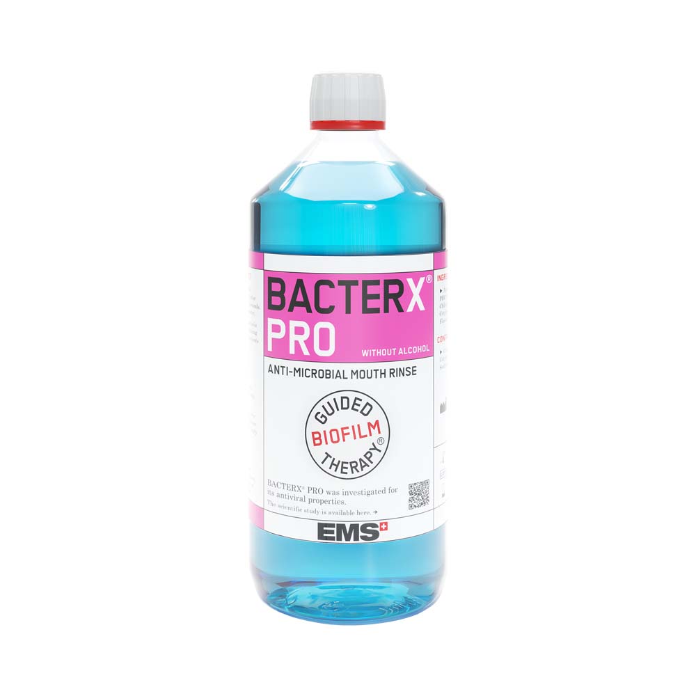 BacterX PRO antibateriální ústní výplach (0,1% CHX), 1000 ml