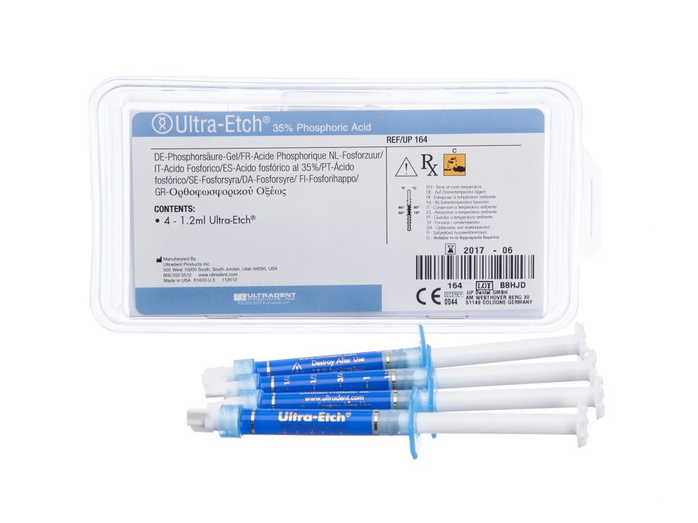 Ultradent Ultra-Etch 35% leptadlo, 4x1,2 ml