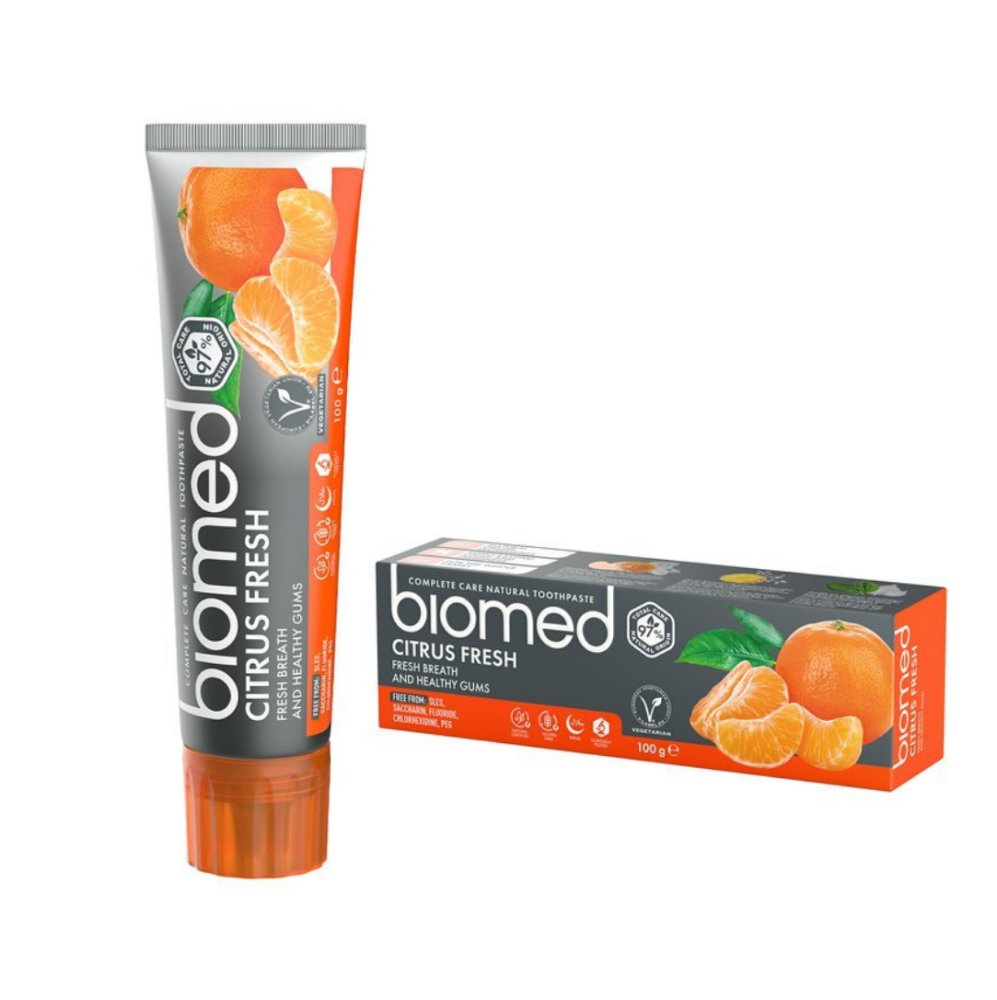 BIOMED CITRUS FRESH zubní pasta BIO 100g