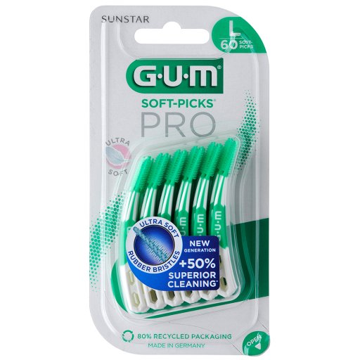 GUM Soft Picks PRO mezizubní kartáčky (large), 60ks