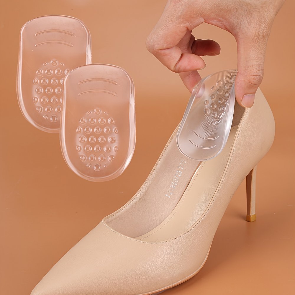 Levně Gelové podpatěnky 0,5 cm (transparent), 2 ks