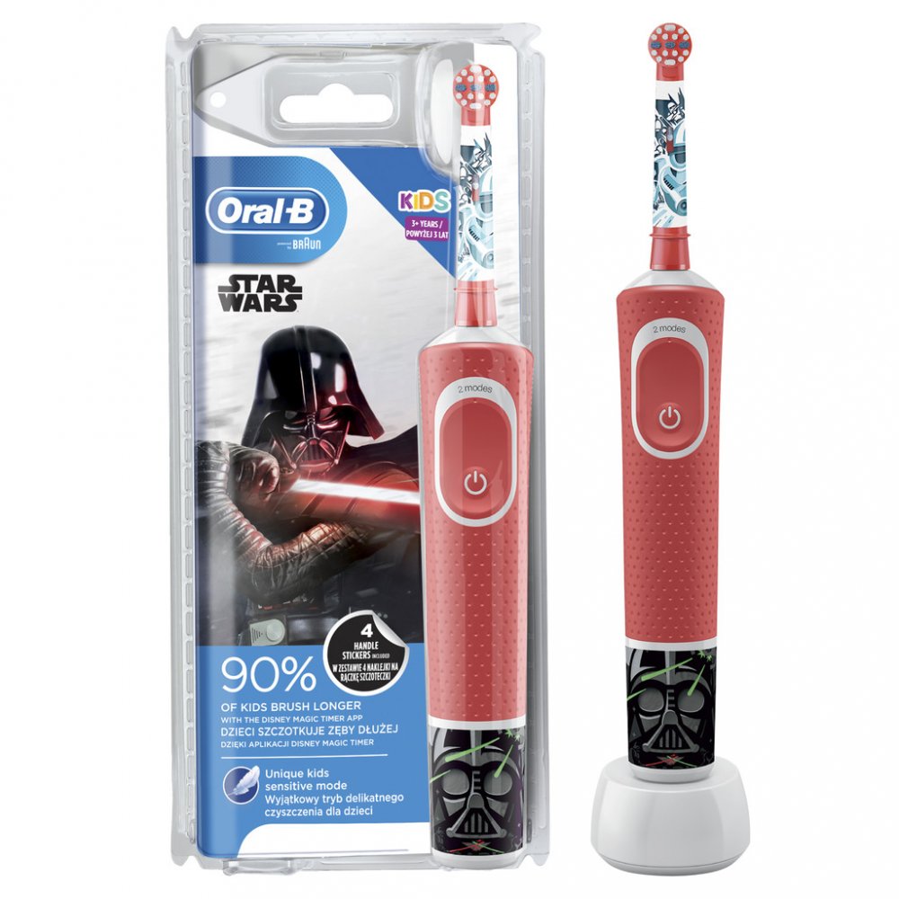 Oral-B Vitality D100 Kids elektrický zubní kartáček STAR WARS