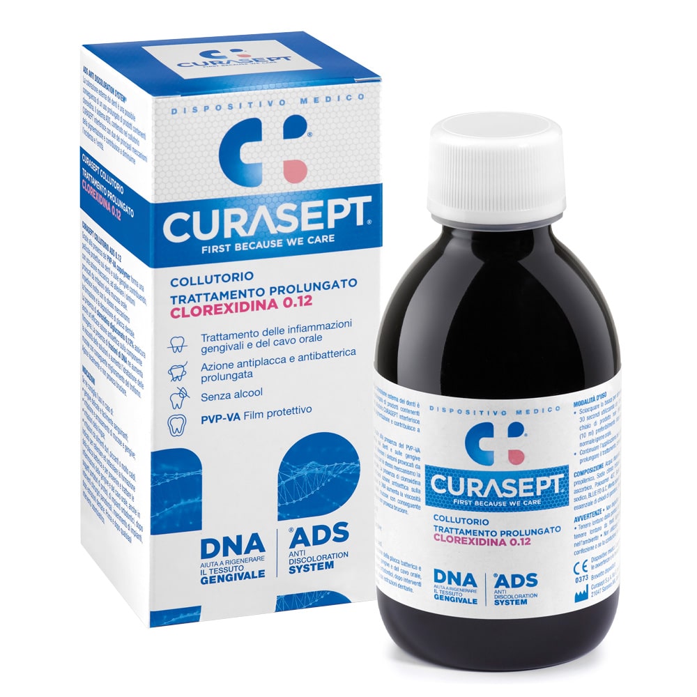 Curasept ADS DNA 212 ústní voda (0,12% CHX), 200ml