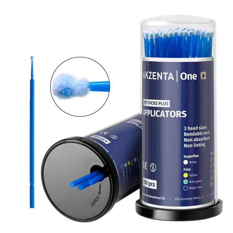 PURE Selection štětečky Regular (modré), 4x100ks