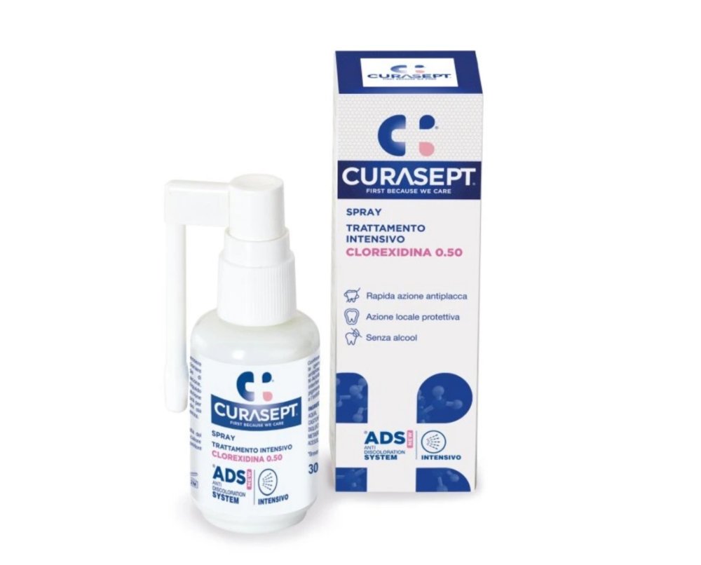Curasept ADS 050 ústní sprej (0,5% CHX), 30ml
