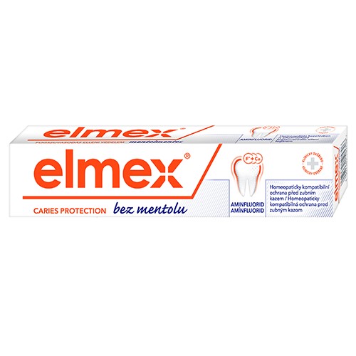 Elmex Homeopatic zubní pasta bez mentolu, 75ml