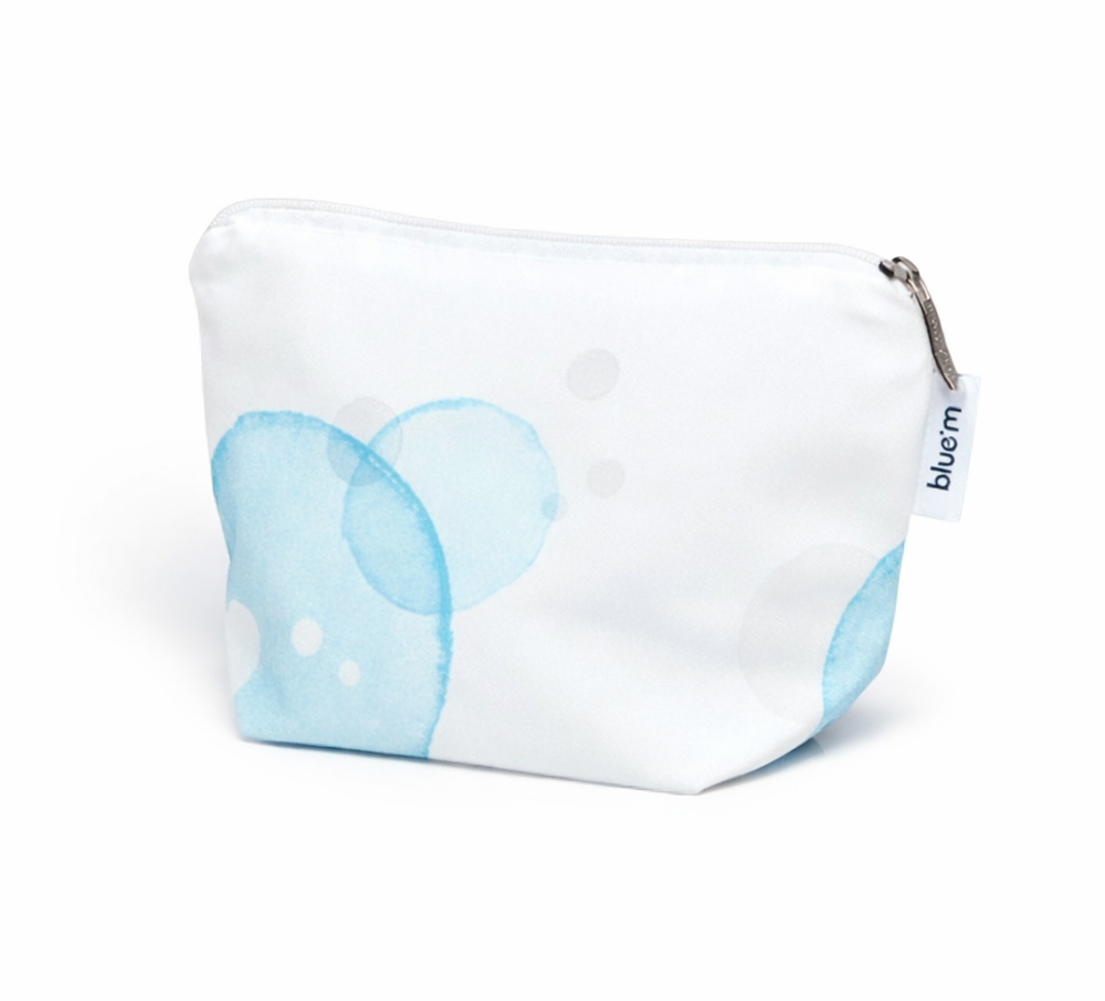 Bluem® látková cestovní taštička na dentální pomůcky, 1ks