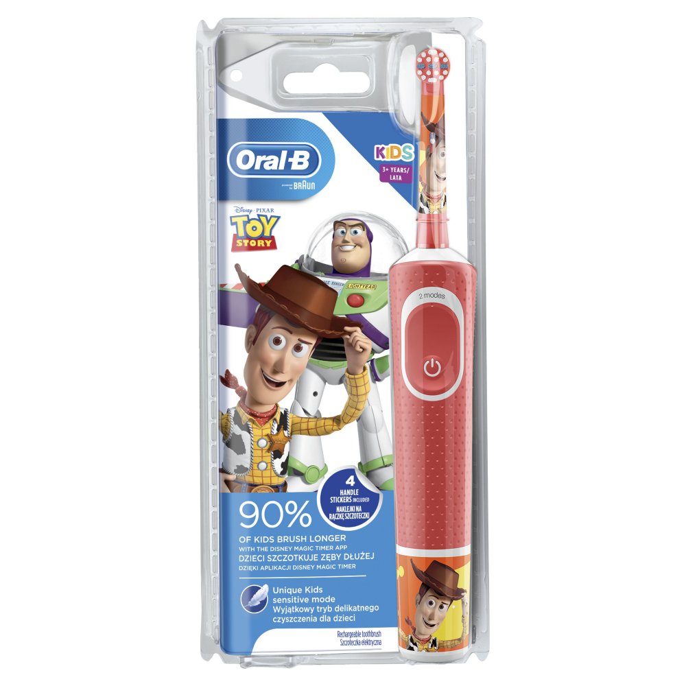 Oral-B Vitality D100 Kids elektrický zubní kartáček TOY STORY 2