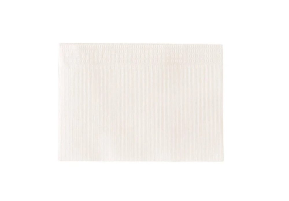 Levně Richmond Premium skládané dentální podbradníky 33x45 (bílé), 500ks