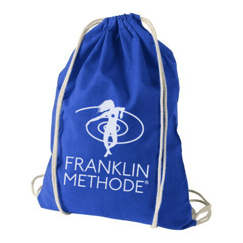 Levně Sportovní batůžek látkový Franklin Method® (modrý)