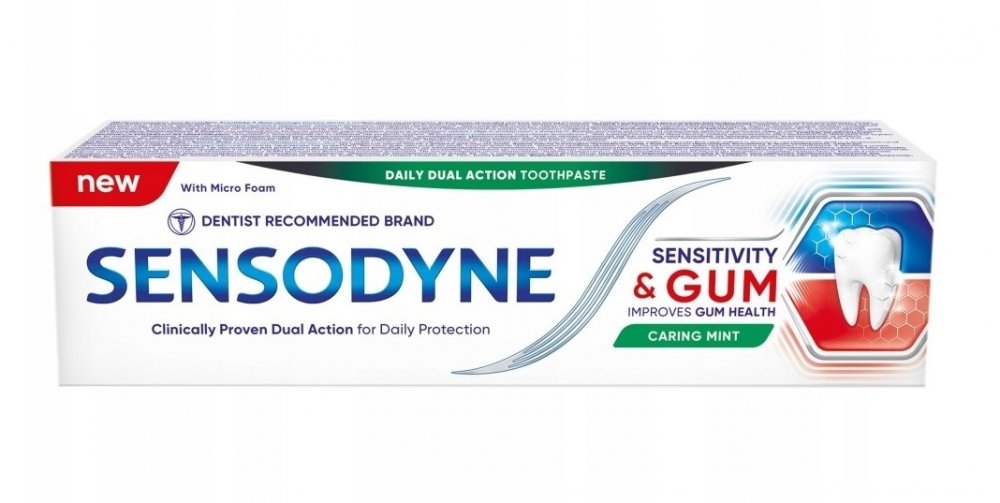 Sensodyne Sensitivity & GUM zubní pasta, 75ml