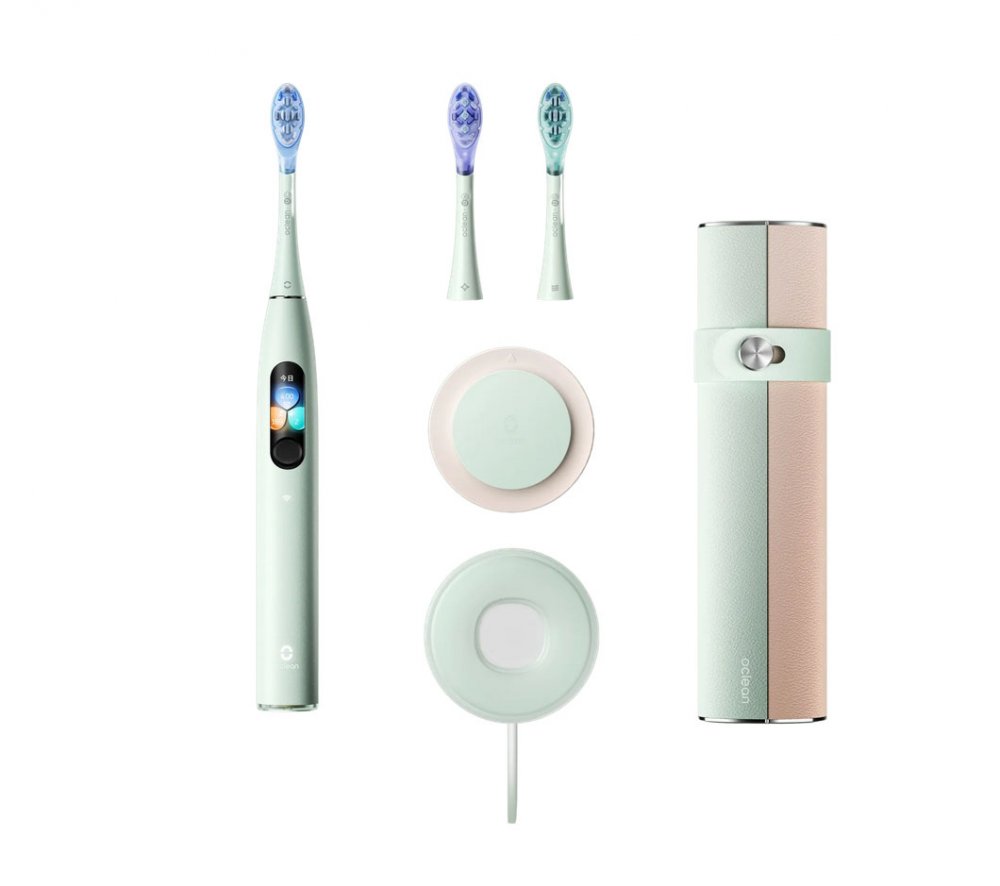 Oclean X Ultra S Green sonický kartáček (zelený)