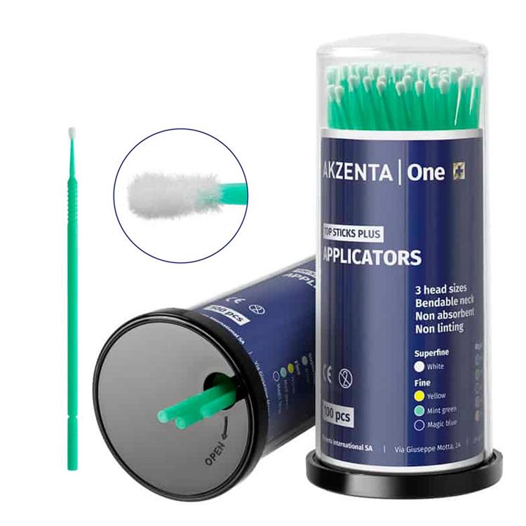 PURE Selection štětečky Fine (zelené), 100ks