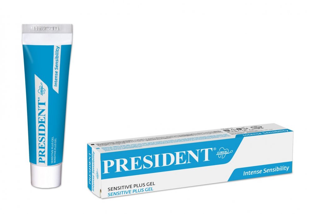 PresiDENT Sensitive gel na citlivé zuby, 30ml