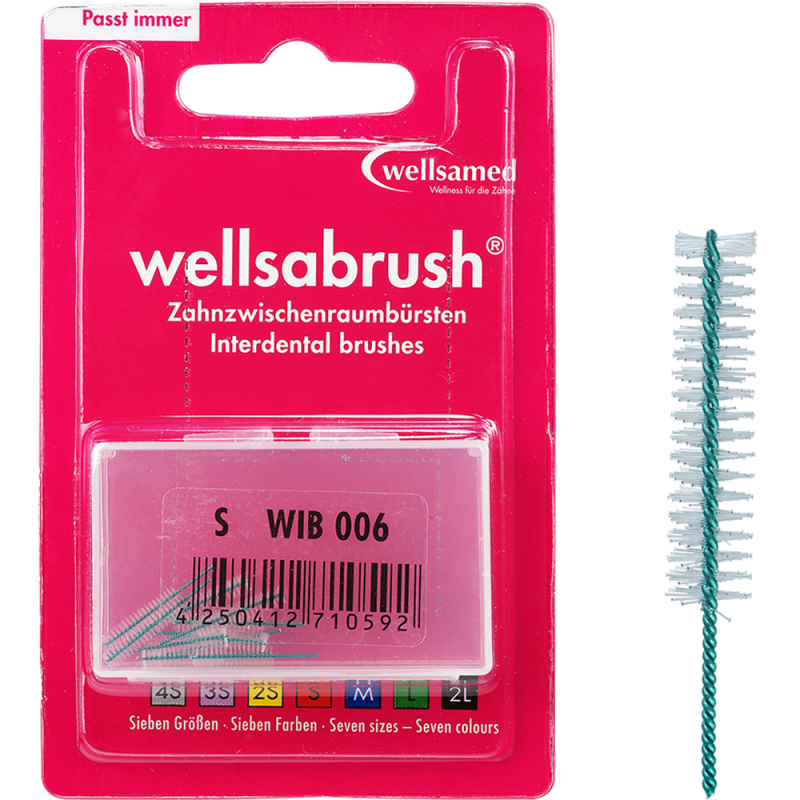 Wellsabrush S mezizubní kartáčky 0,7mm, 10ks