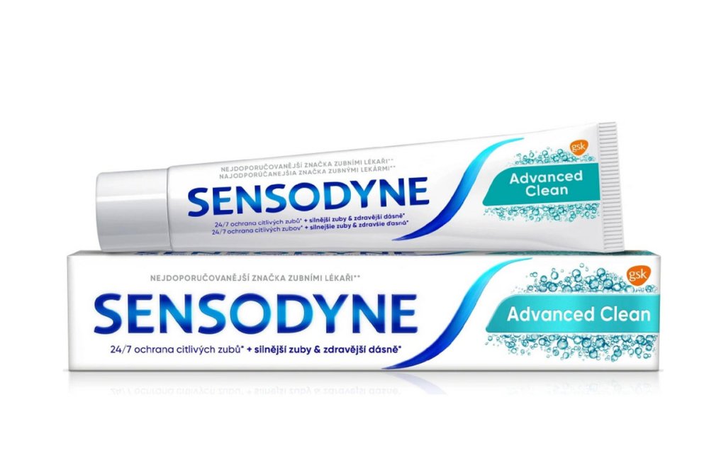 Sensodyne Advanced Clean zubní pasta, 75ml