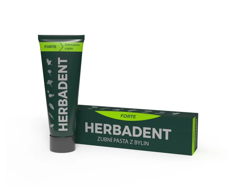 Herbadent FORTE Bylinná zubní pasta, 75 g